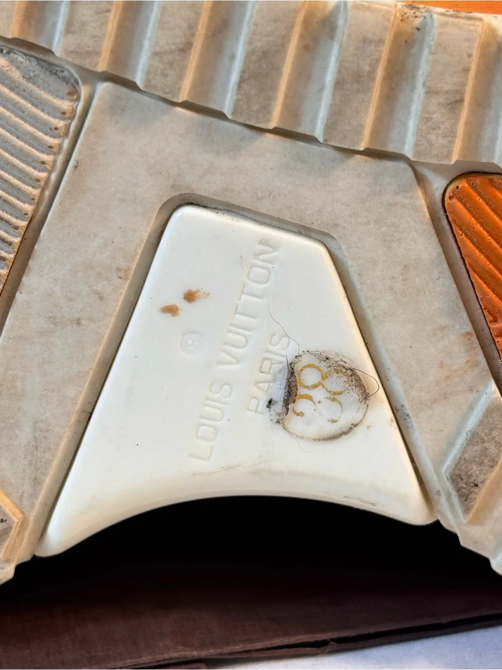 Louis Vuitton VNR Orange Sneakers